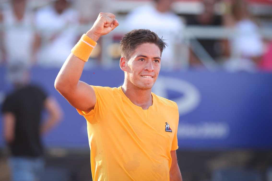 Báez puede con Djere y es semifinalista en Winston Salem