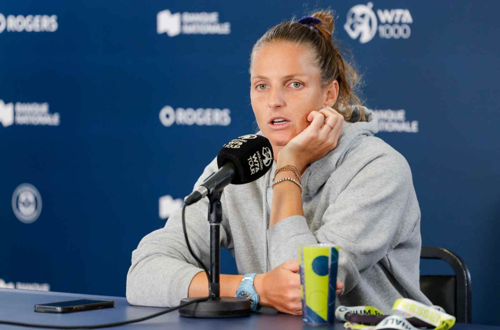 Pliskova sobre su enfrentamiento con Swiatek: “El último partido que jugué en Stuttgart estaba medio lesionada y jugamos tres sets”