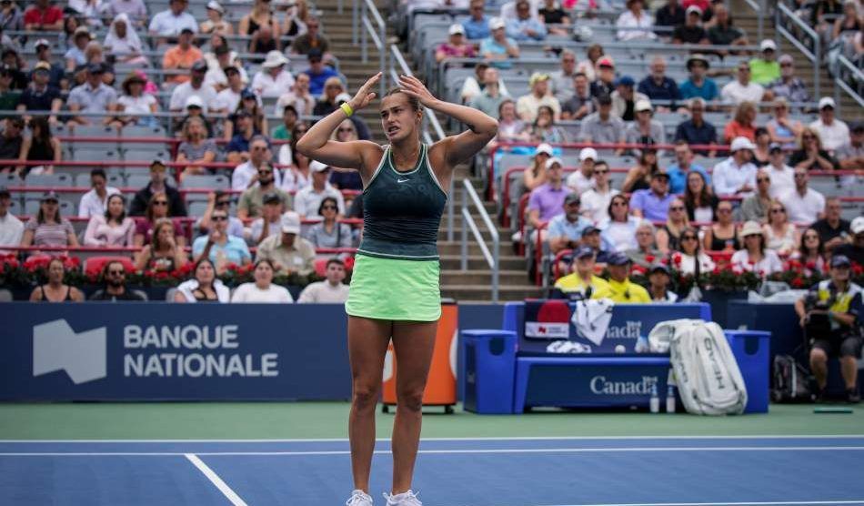 sabalenka samsonova wta montreal