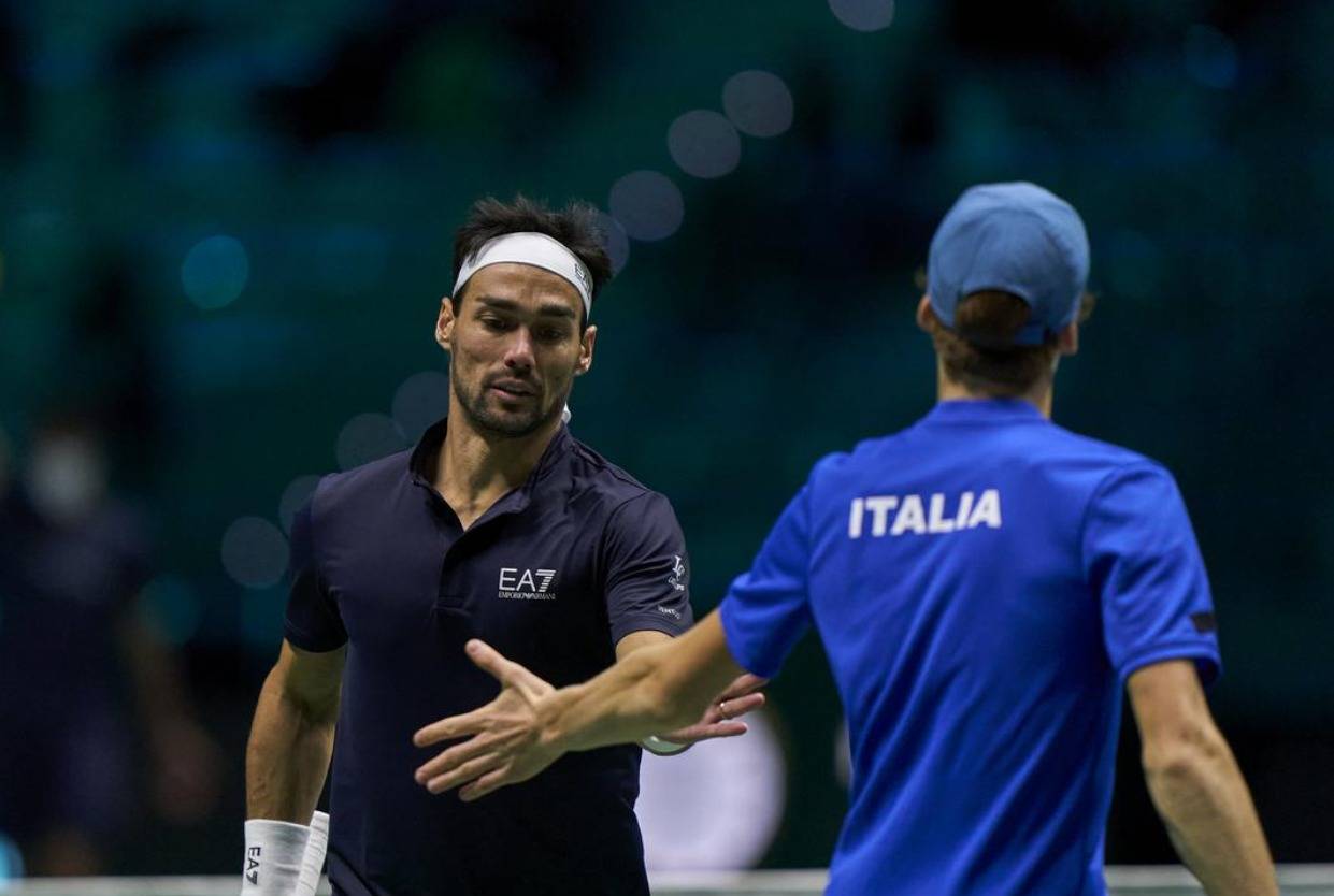 El equipo de Italia para la fase de grupos de la Copa Davis 2023