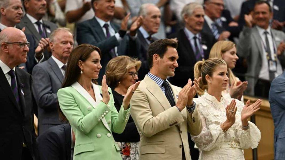Roger Federer homenajeado Laver Cup