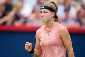 Muchova Sakkari WTA Cincinnati
