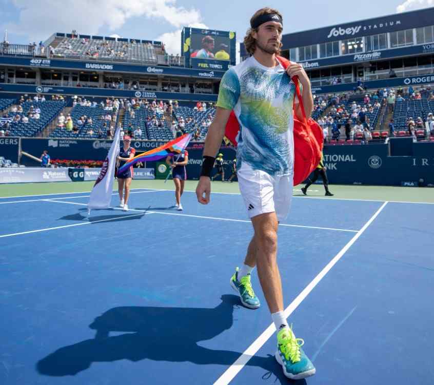 Tsitsipas: “Sigo adelante con mi vida y espero mejorar en el futuro”