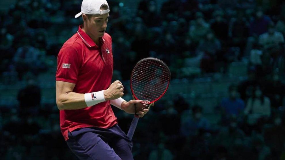 televisión horario us open díaz acosta isner