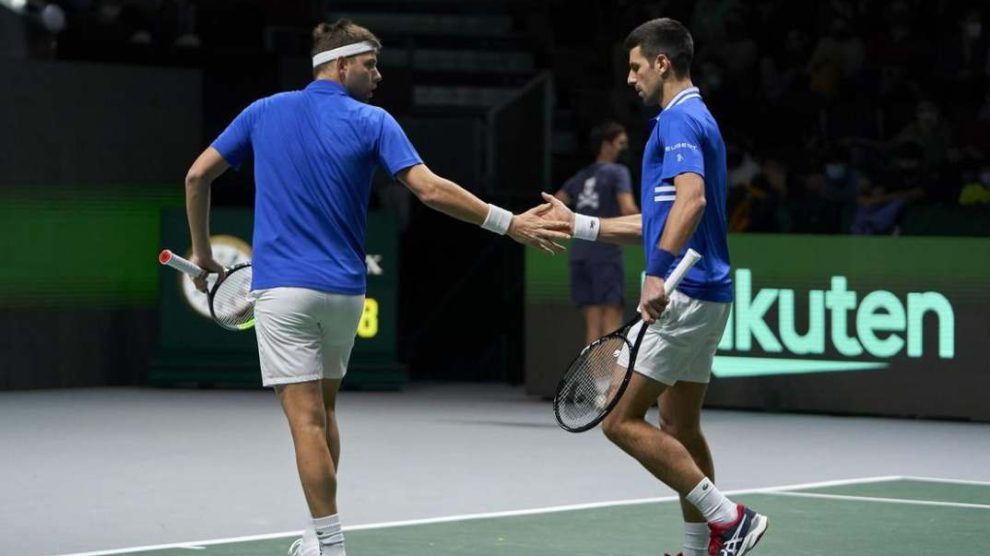 Djokovic jugará dobles Cincinnati