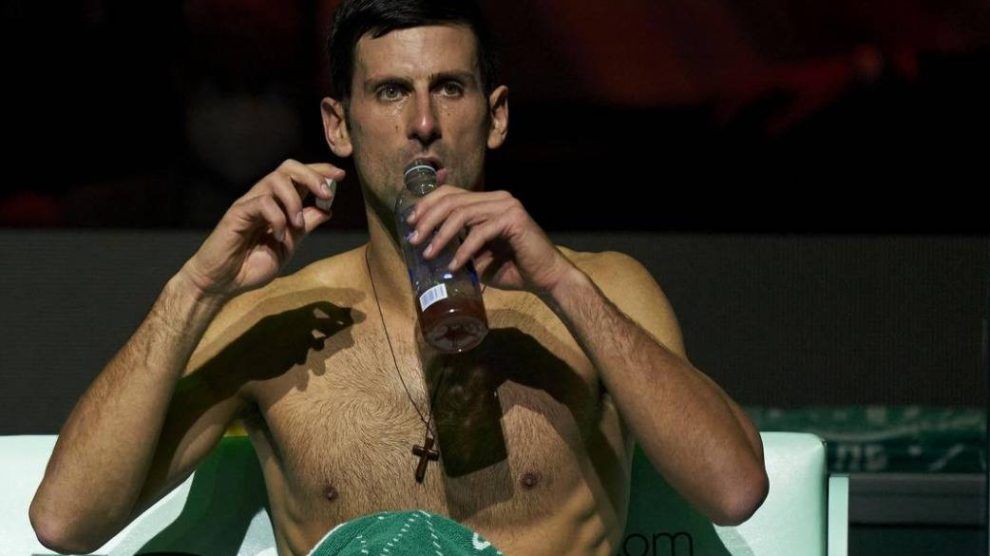 djokovic no jugado partidos como este