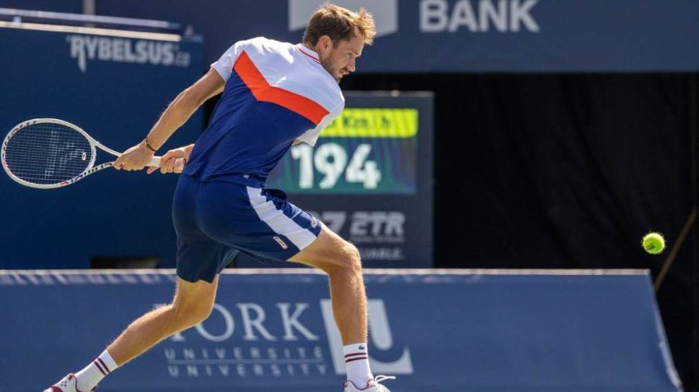 televisión horario atp cincinnati zverev medvedev