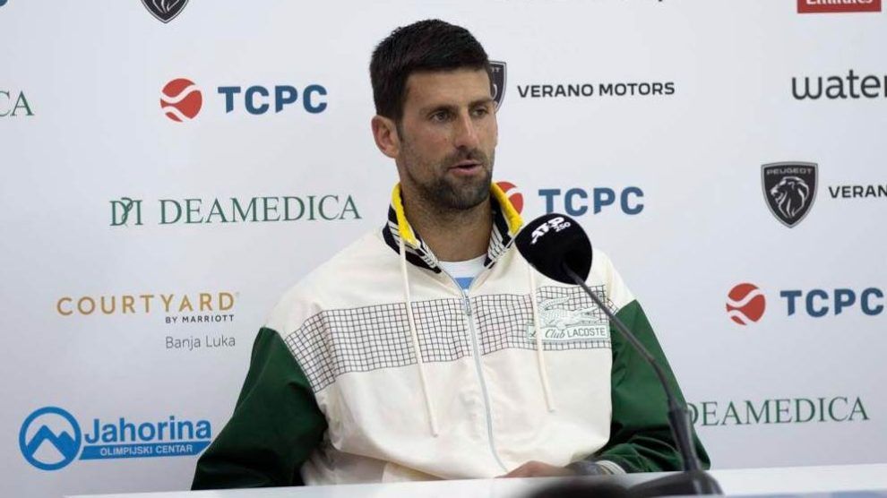 Djokovic una noche especial