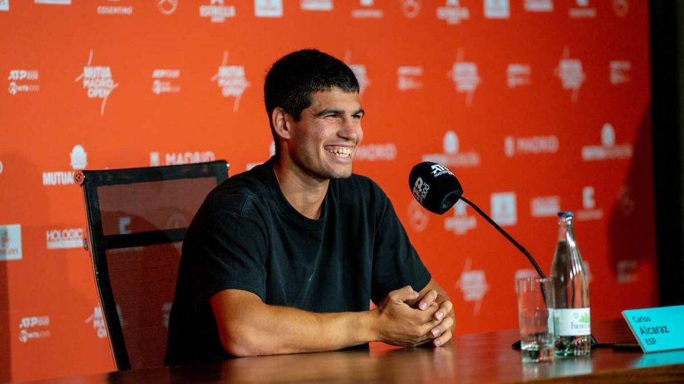 televisión horario us open alcaraz evans