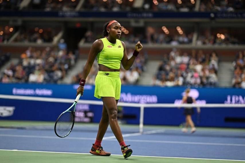 Gauff acelera sobre el final y continua soñando en el US Open