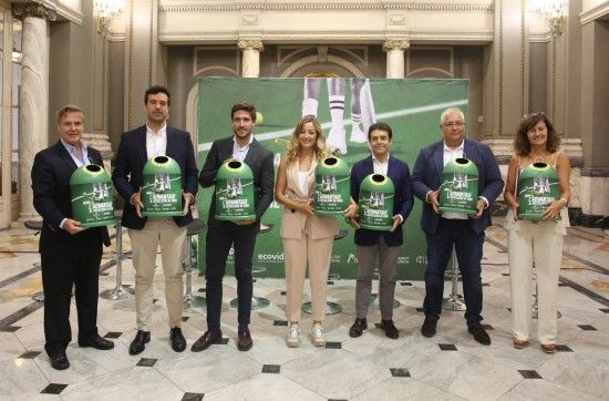 La Copa Davis promueve la sostenibilidad en Valencia