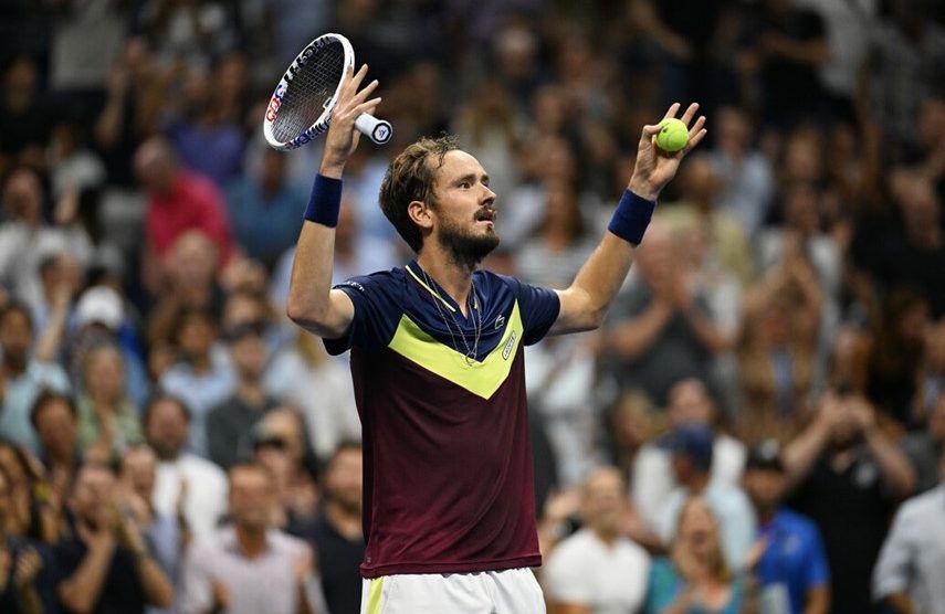 medvedev debería ganado segundo set
