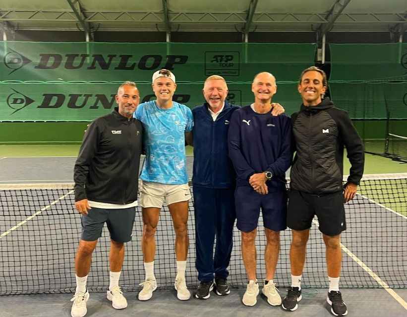 becker nuevo entrenador rune