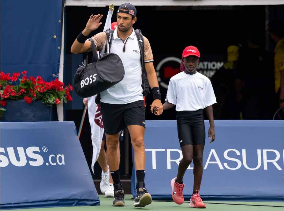 Berrettini se separa de Vincenzo Santopadre