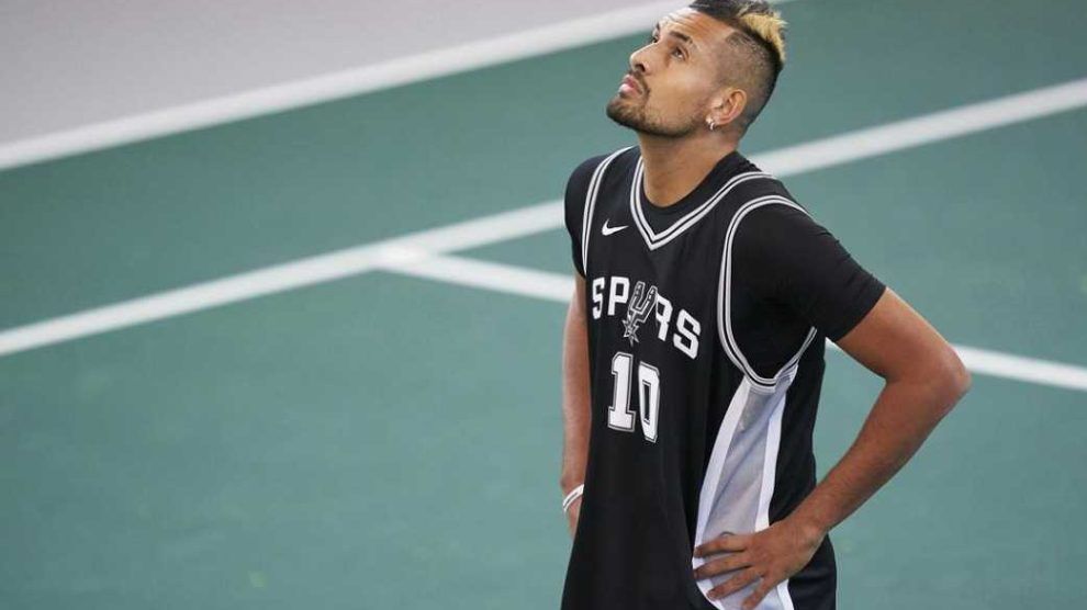 kyrgios intentando competir antes posible