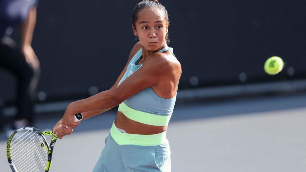 televisión horario wta hong kong leylah siniakova