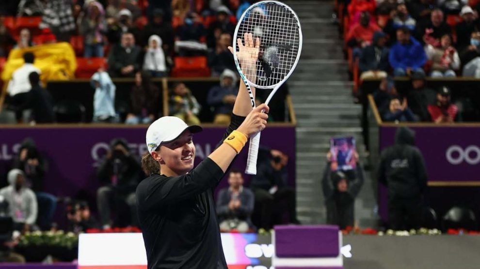 swiatek gracheva wta pekín