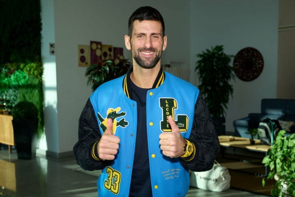Novak Djokovic arribó a Málaga para el Final 8 de la Copa Davis