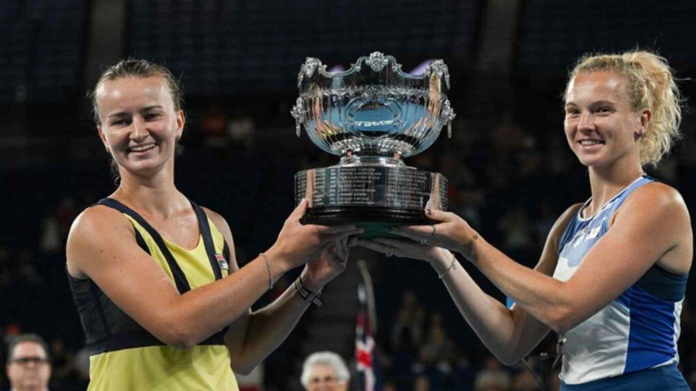 Krejcikova Siniakova dejan jugar juntas