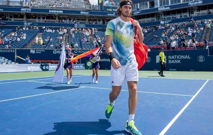 tsitsipas decepciona no terminar partido