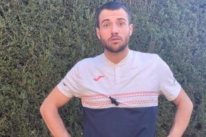 Pedro Martínez jugando cuadro final Open Australia