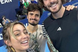 tsitsipas badosa entrenadora dobles