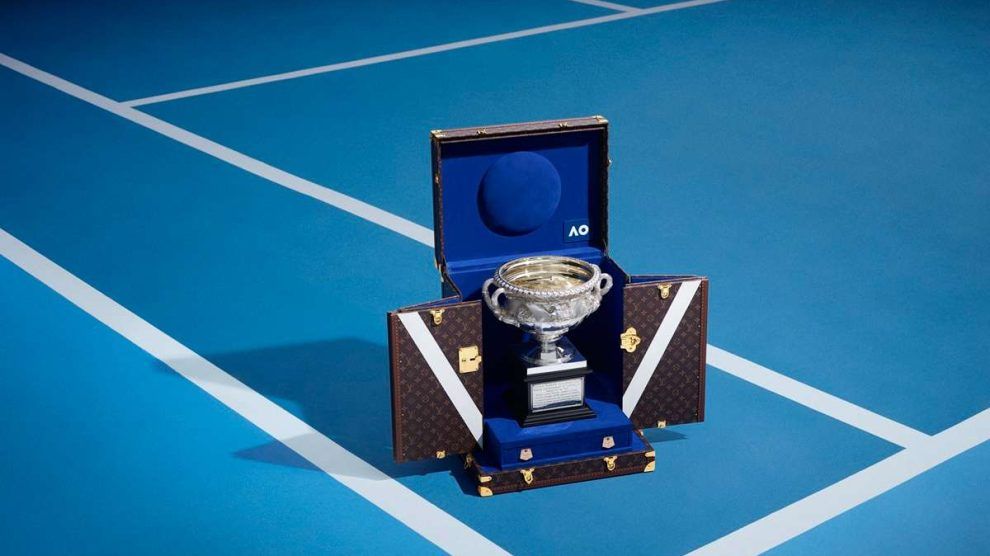 Australian Open trofeo Louis Vuitton
