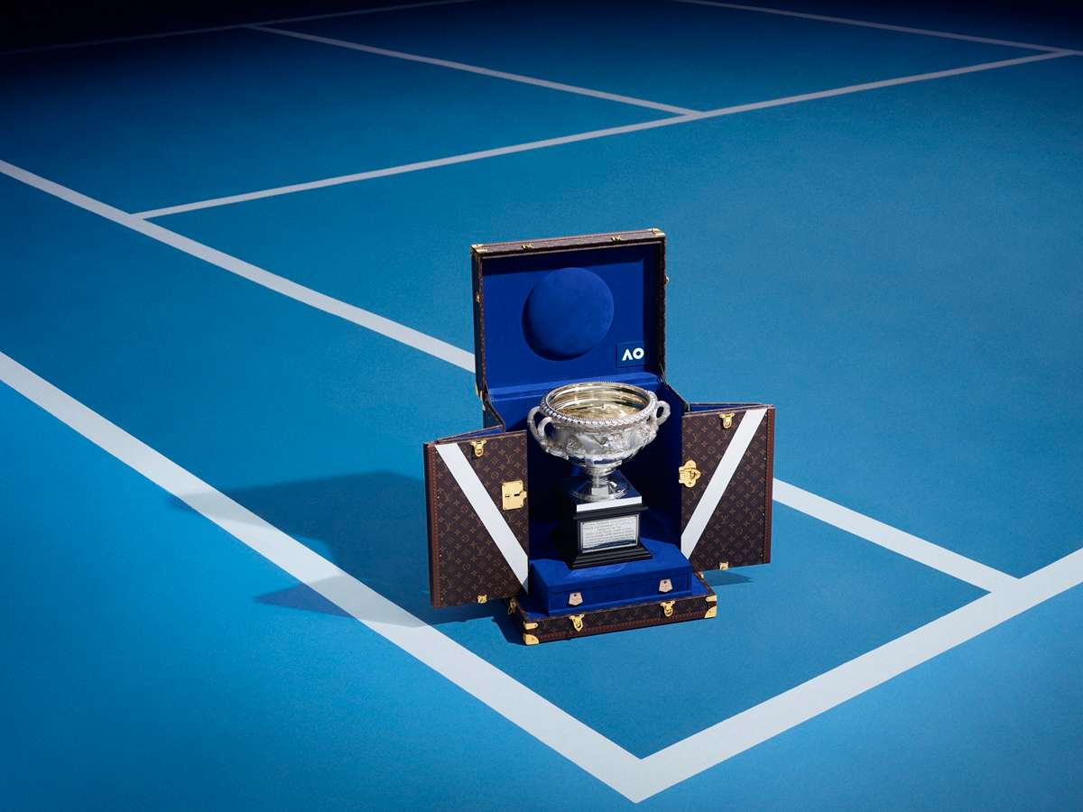 Australian Open trofeo Louis Vuitton