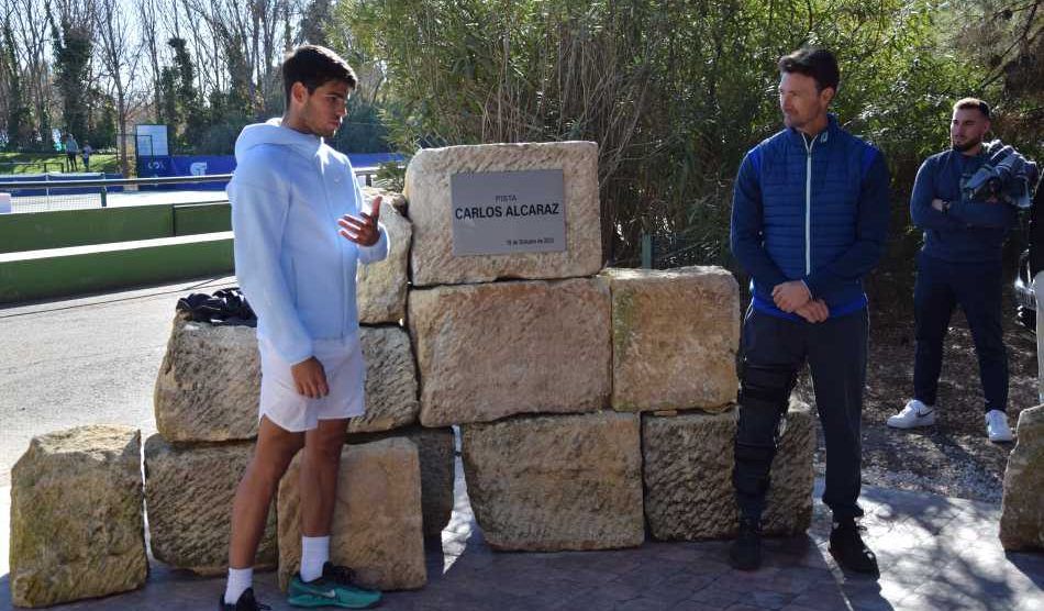 carlos alcaraz pista academia ferrero