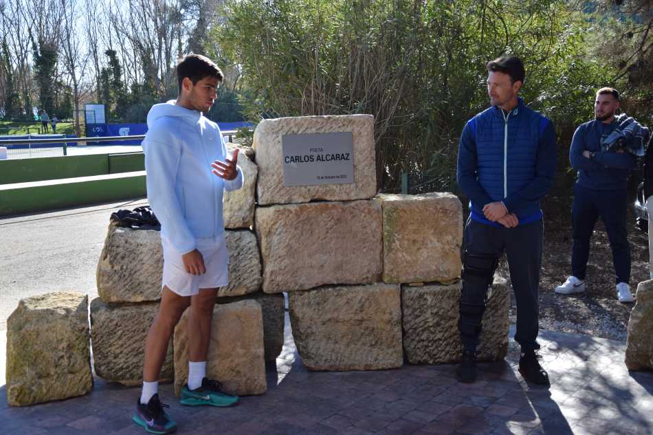 carlos alcaraz pista academia ferrero