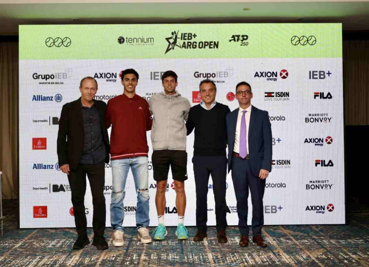 Se presentó el IEB+ Argentina Open 2024