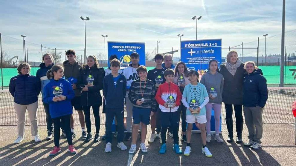 ganadores Young Tour Club Tenis Valdepelayo