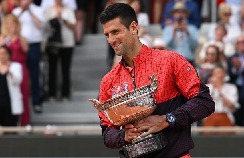Campeones Grand Slam 2023 Djokovic Roland Garros