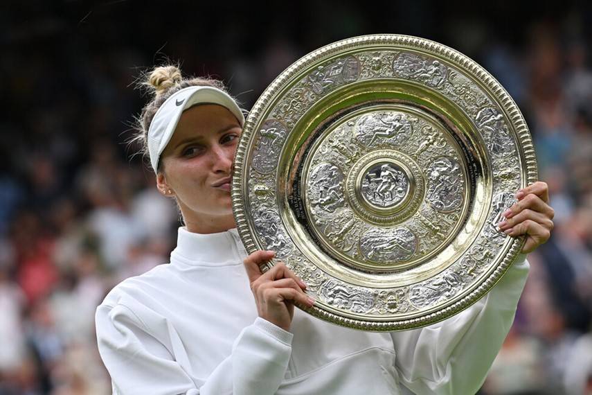 Campeones Grand Slam 2023 Vondrousova Wimbledon
