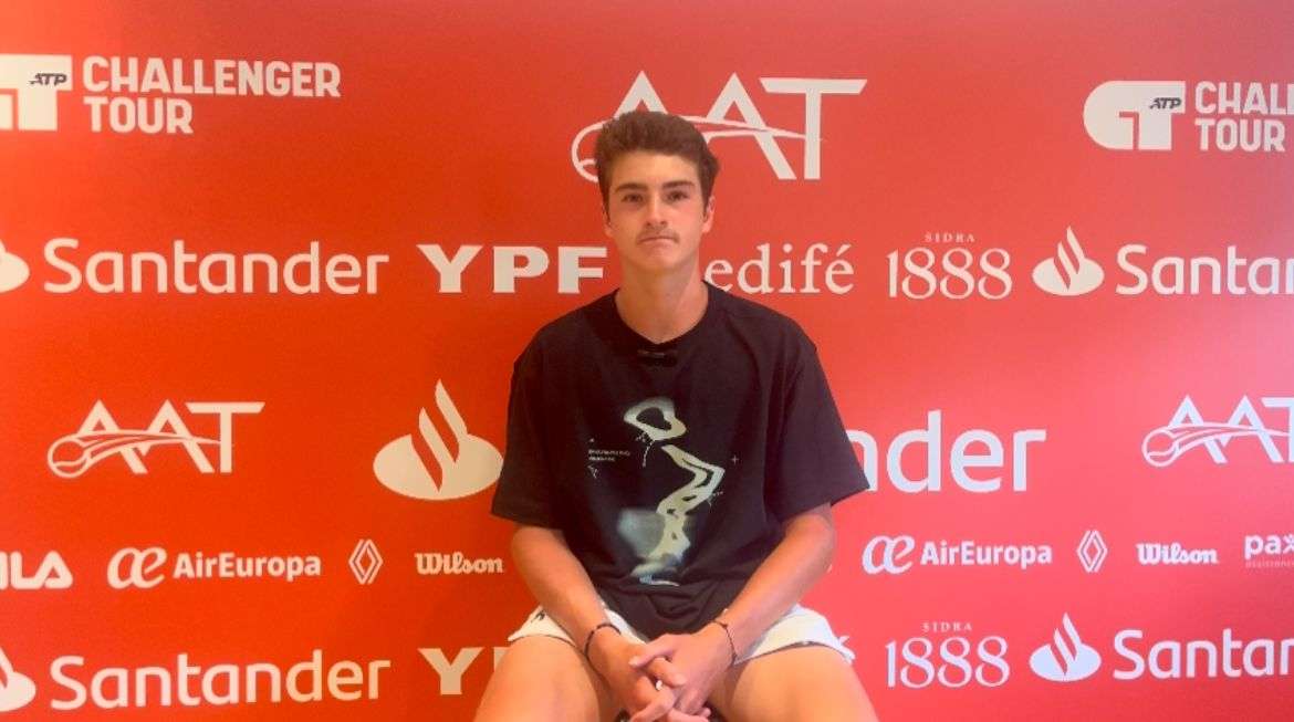 Fonseca: “No conozco personalmente a Federer, pero me envió un mensaje y hablamos por videollamada”