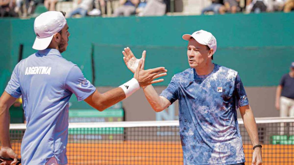 argentina kazajistan equipo copa davis