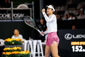 Emma Raducanu WTA Abu Dhabi 2024