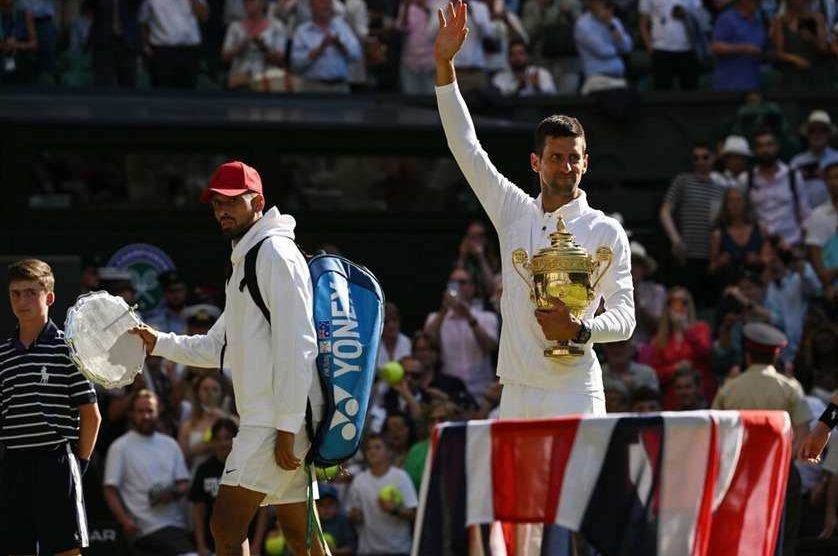 kyrgios ganar djokovic tarea dura