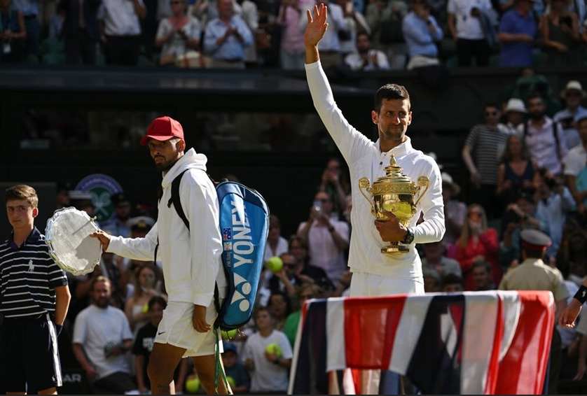 Kyrgios: “Hay jugadores que pueden ganar a Djokovic, pero es una tarea increíblemente dura”