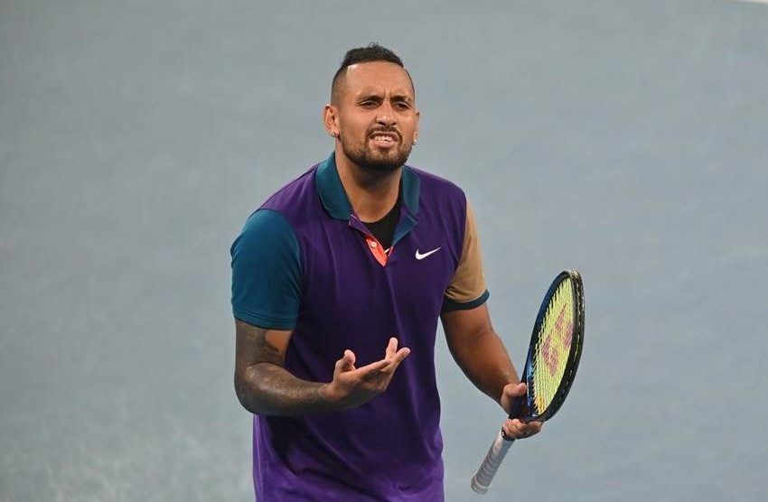 kyrgios critico bolas lesion djokovic