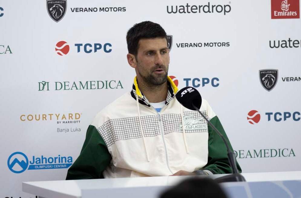 Djokovic: “Estoy satisfecho por cómo jugué los dos últimos sets”