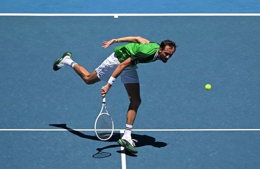 medvedev servicio no molesta hurkacz