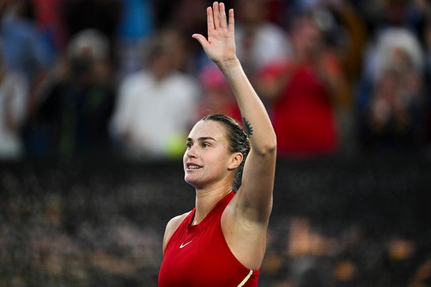 Sabalenka: “No me estoy volviendo loca en la cancha”