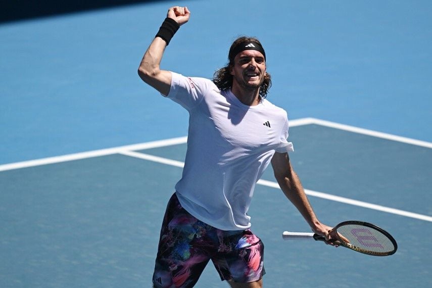 Tsitsipas Bergs Australian Open