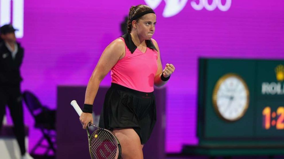 ostapenko nivel volver top10