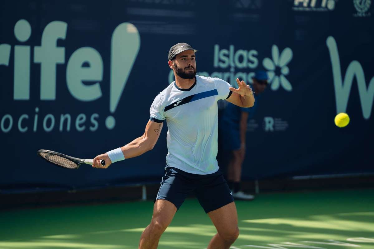 Alejandro Moro Cañas tropieza ante Damm en el Challenger Tenerife