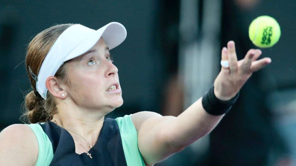 Ostapenko Wang WTA Dubái