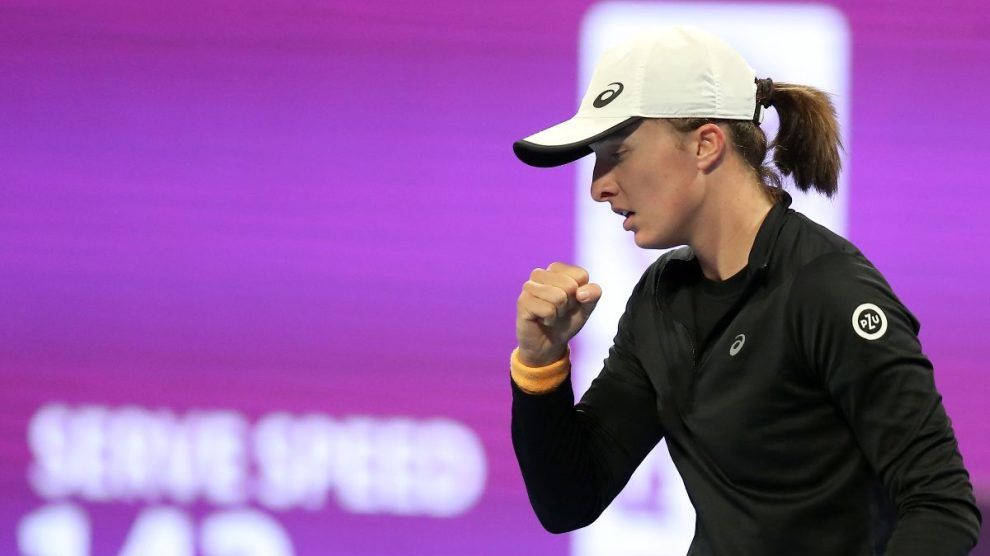 swiatek rybakina wta doha