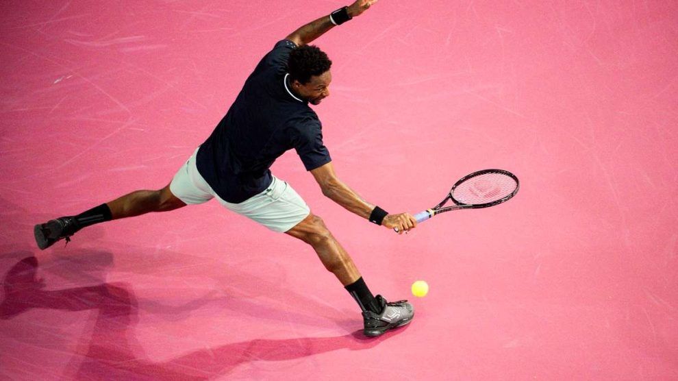 Monfils descalificado ultimate tennis showdown