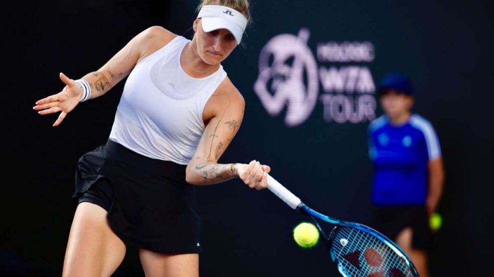 Vondrousova minnen wta doha